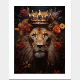 King Lion Posters and Art